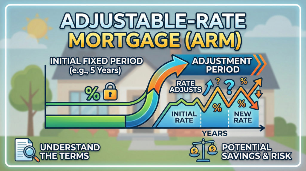 Adjustable-Rate Mortgage (ARM) Explained: How It Works, Key Risks, Benefits, and Who Should Choose It
