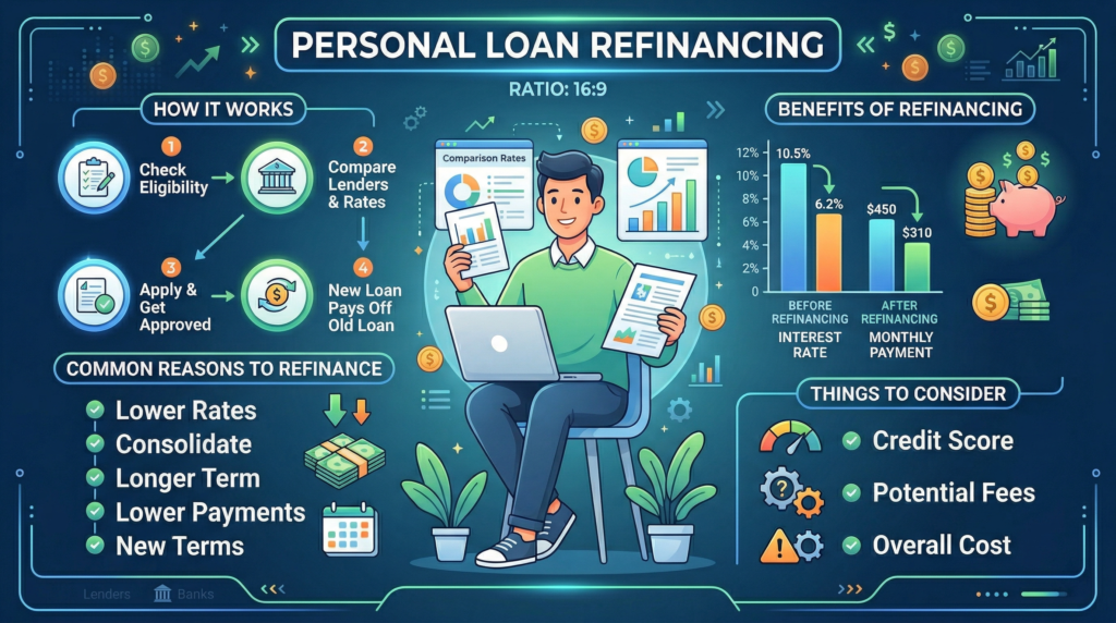 Personal Loan Refinancing: How to Lower Your Interest Rate and Reduce Monthly Payments