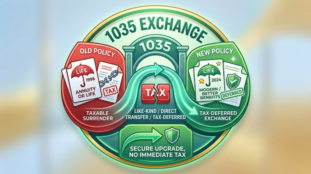 What Is a 1035 Exchange? 2026 IRS Rules & Tax-Free Guide
