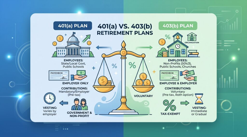 401(a) vs. 403(b): 2026 Mandatory vs. Voluntary Rules