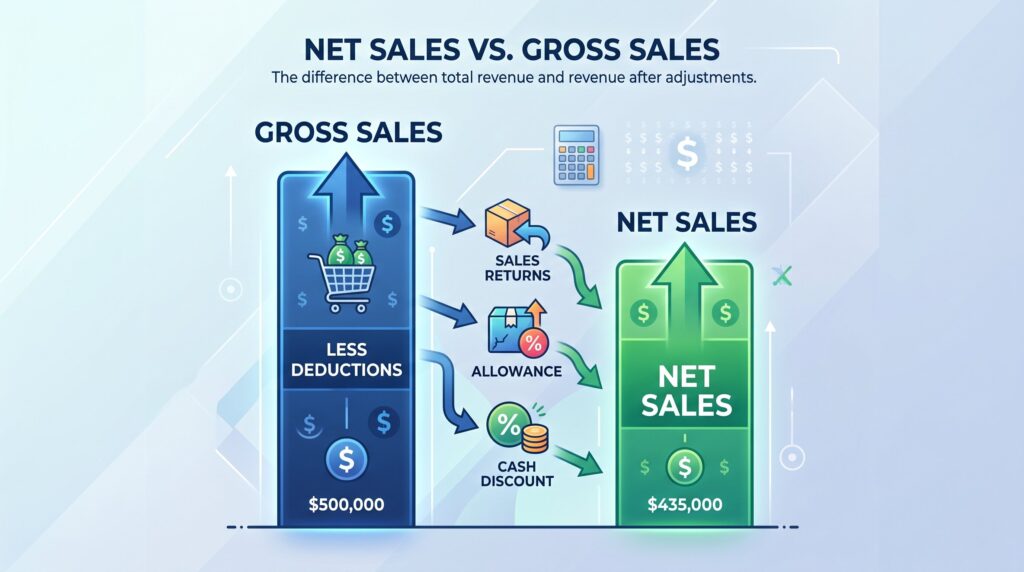 Net Sales vs. Gross Sales: Key Differences & Rules