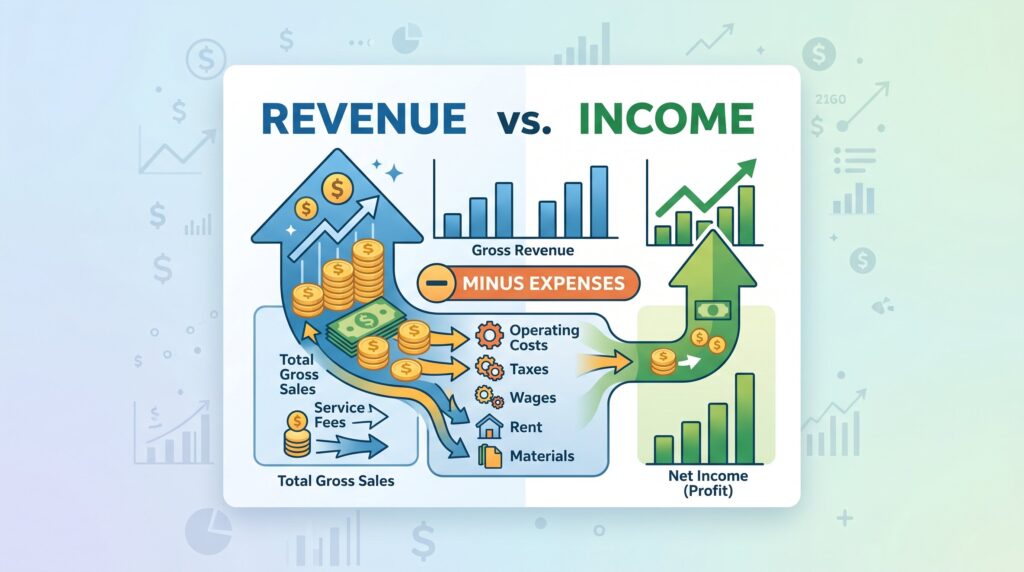 Revenue vs. Income: Key Differences & Comparison