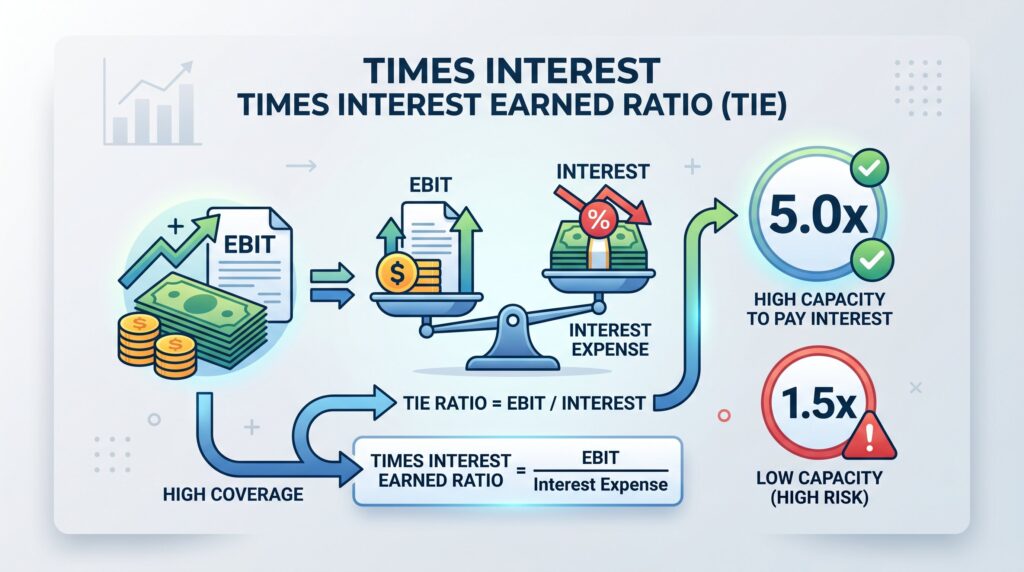 Times Interest Earned Ratio Formula: Meaning and Examples